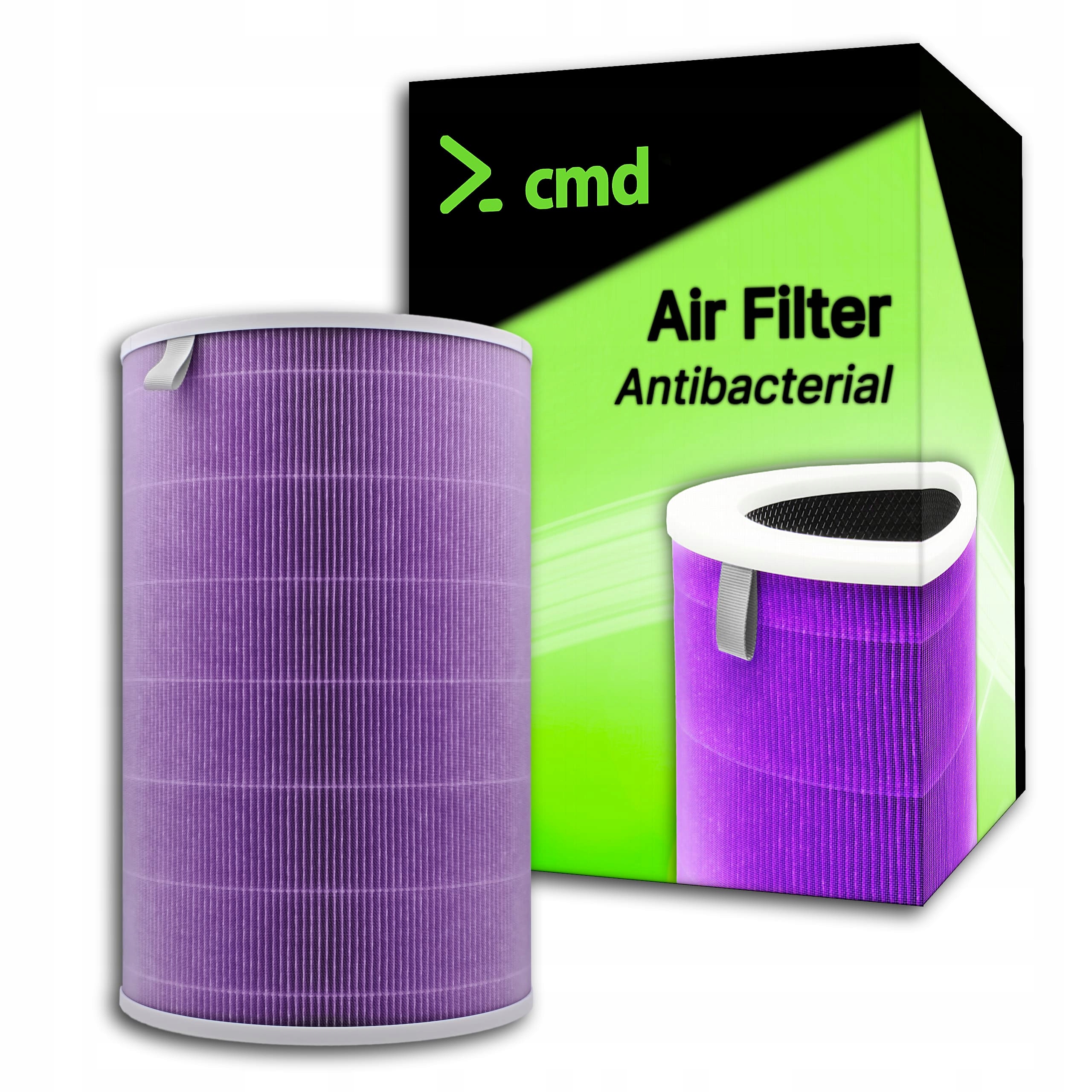Filtr CMD Fioletowy Antybakteryjny Do Xiaomi Smart Air Purifier 4 Pro