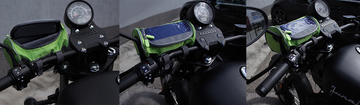 ROWEROWA SAKWA WODOOPORNA MAPNIK TOREBKA NA RAMIĘ NA TELEFON POJEMNA 3L Montaż uniwersalny