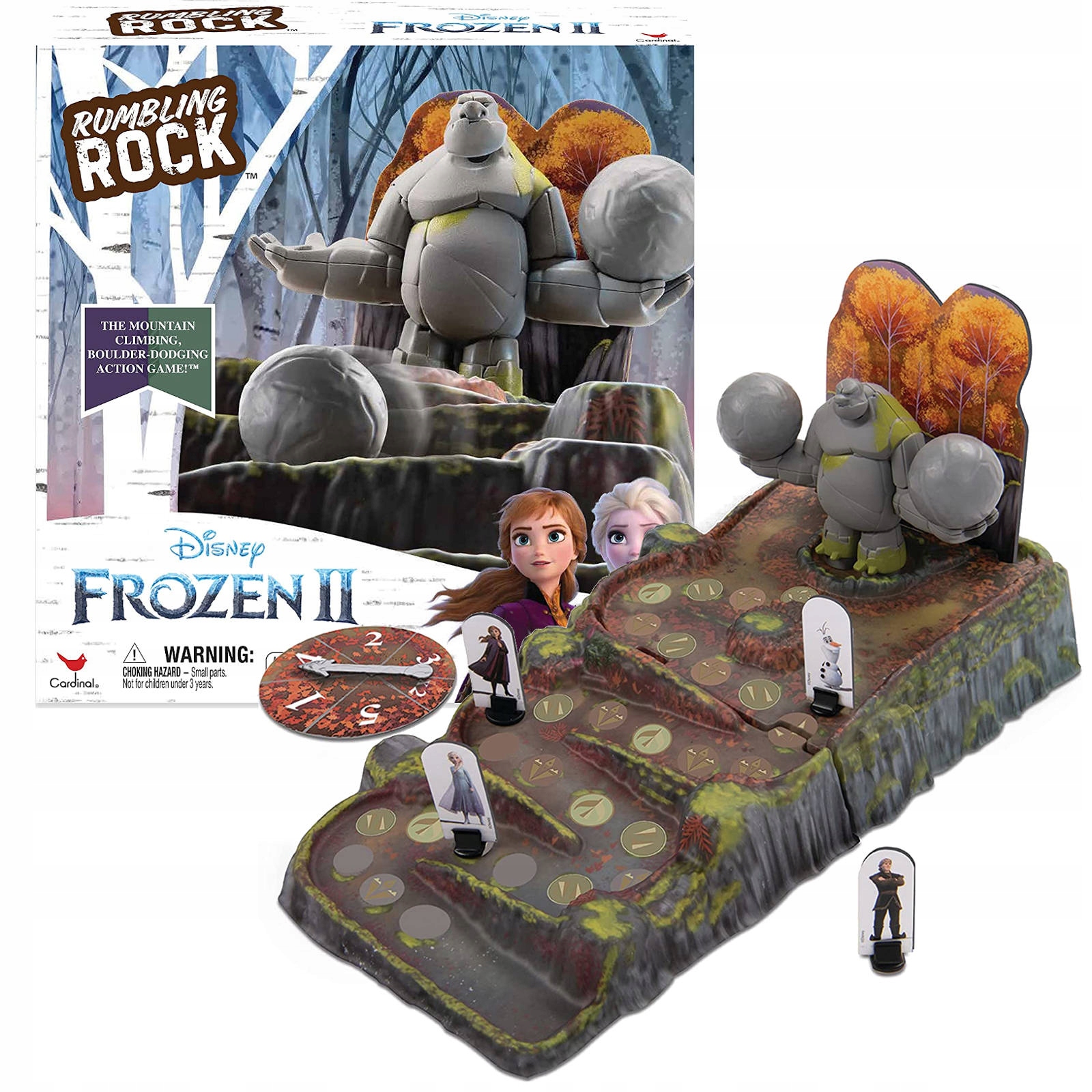 

Spinmaster Disney Frozen II Gra 3D Spadające Głazy