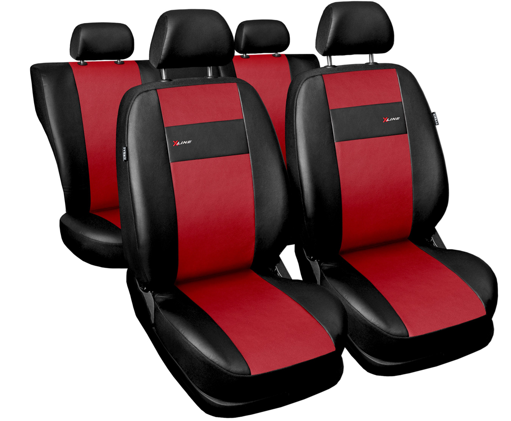 Pokrowce samochodowe skórzane na fotele siedzenia do Seat Altea komplet