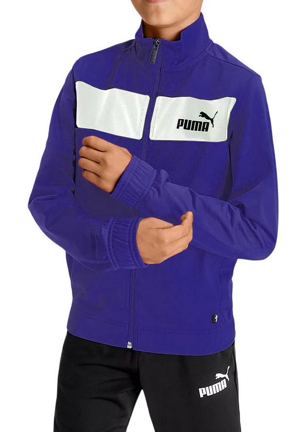 Puma Dres Komplet Dresowy Dziecięcy Chłopięcy Sportowy Spodnie Bluza r. 128