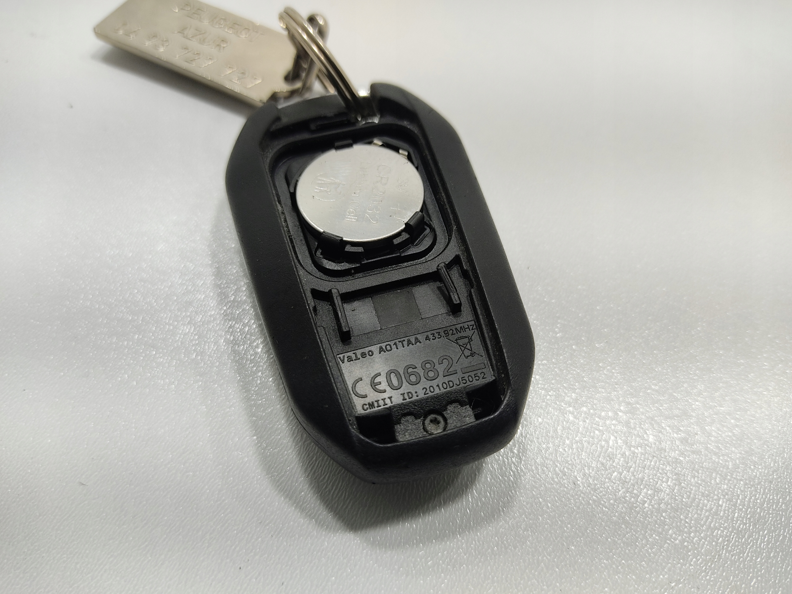 klíček PILOT obal ELEKTRONIKA PEUGEOT 508 a 2010DJ5052 2010-2014