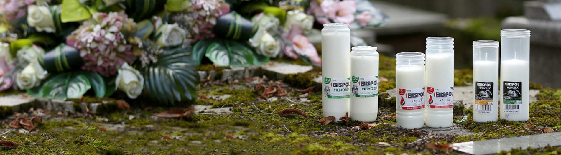 Wkłady białe Memoria parafinowe 4 sztuk do 22h Wysokość produktu 8 cm