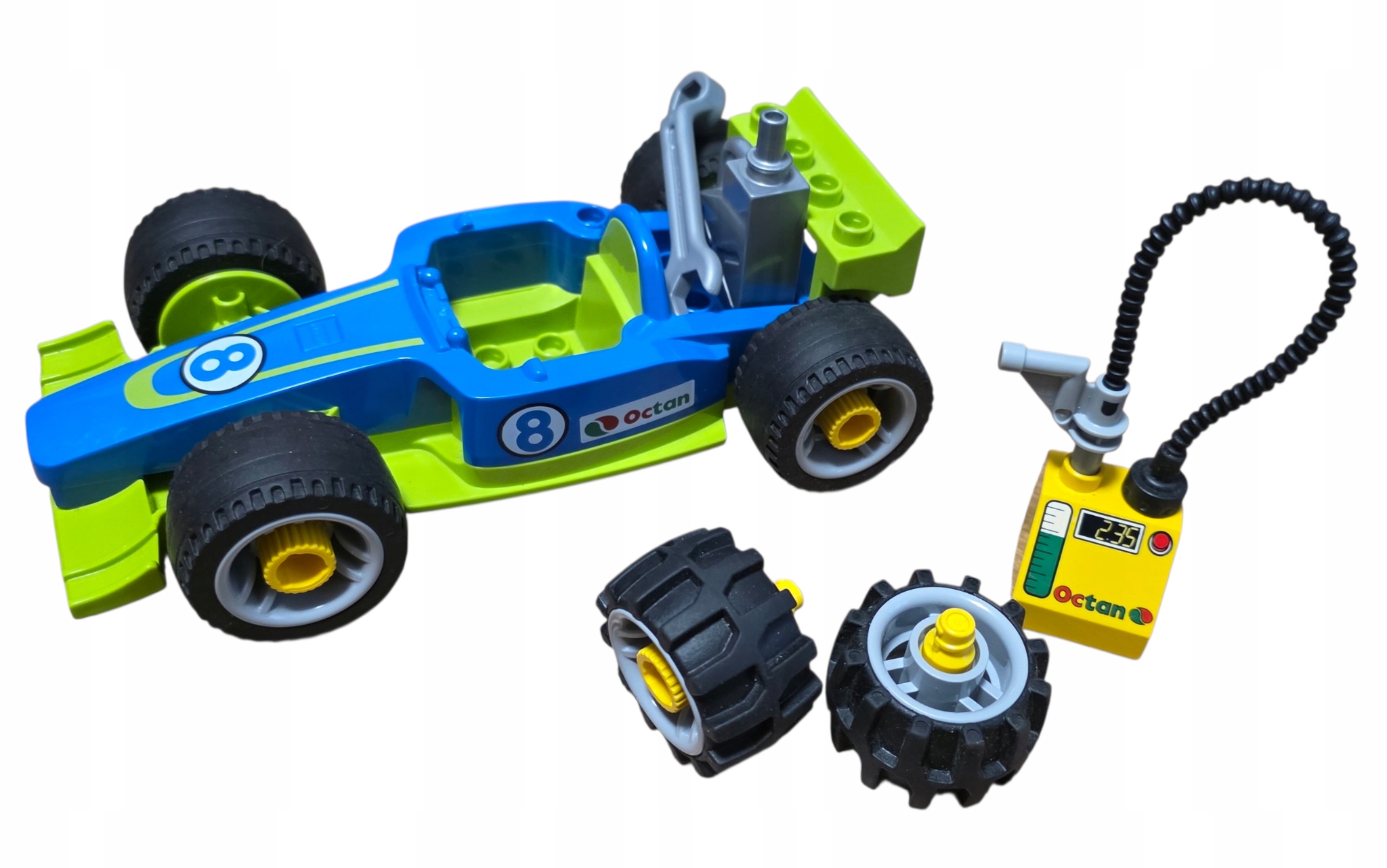 LEGO DUPLO FORMUŁA Z ODKRĘCANYMI KOŁAMI z 6143