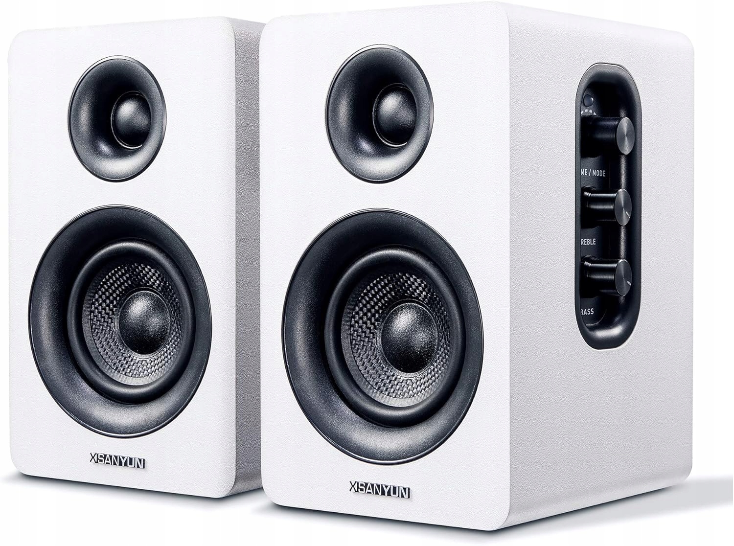 Počítačové reproduktory Aktívne Bluetooth 5.0 60W Dac 2.0 Biele Sanyun SW208