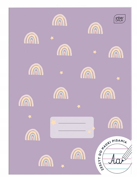 ZESZYT A4 32 KARTKI TRZYLINIA 3 KOLOROWA GIRLS WZ3