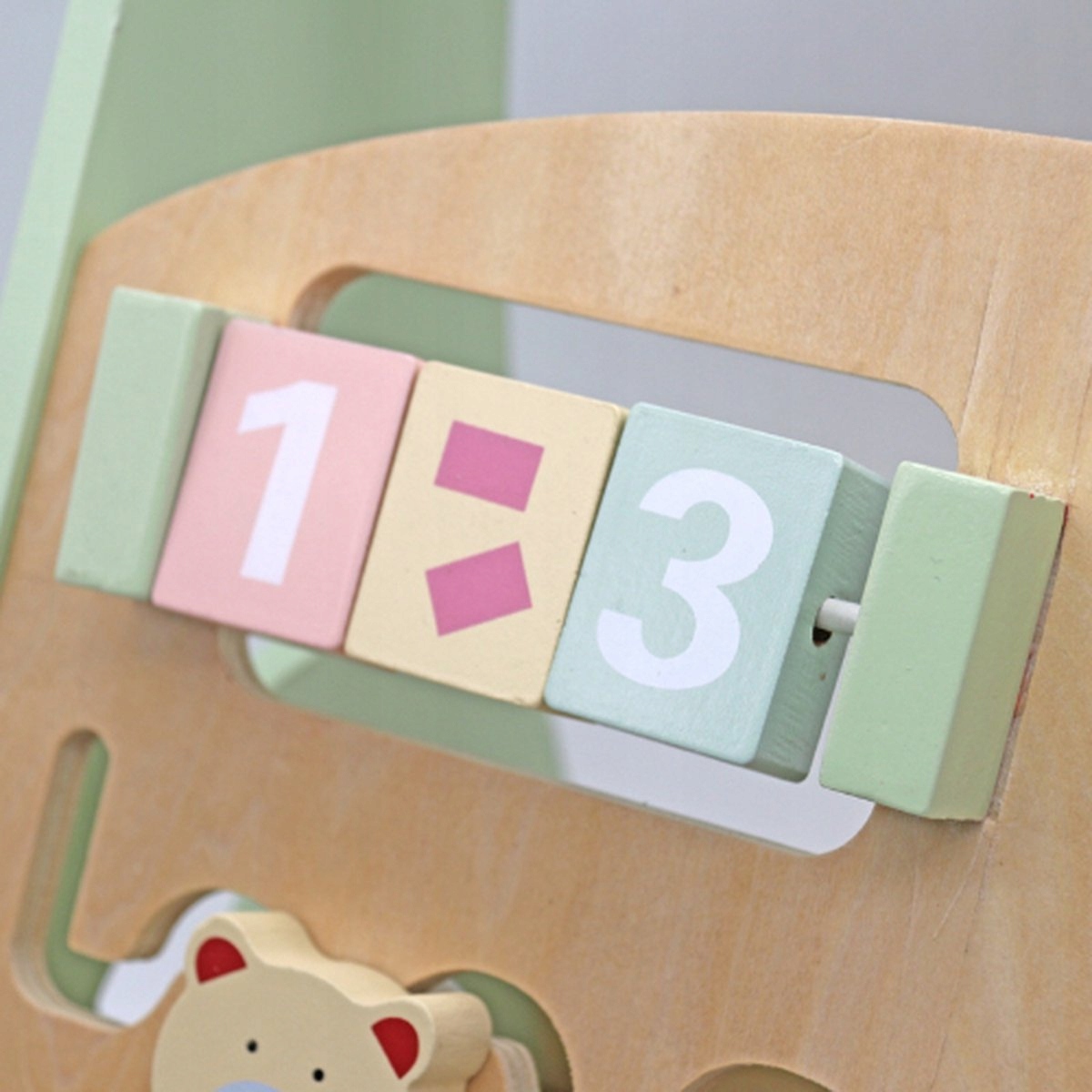 CHODZIK PCHACZ INTERAKTYWNY DLA DZIECI 3 KOLORY JEŹDZIK EDUKACYJNY SORTER Kod producenta C0484