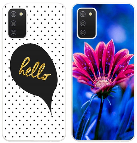 

2+1 Etui Silikon Do Samsung Galaxy A02S Szkło