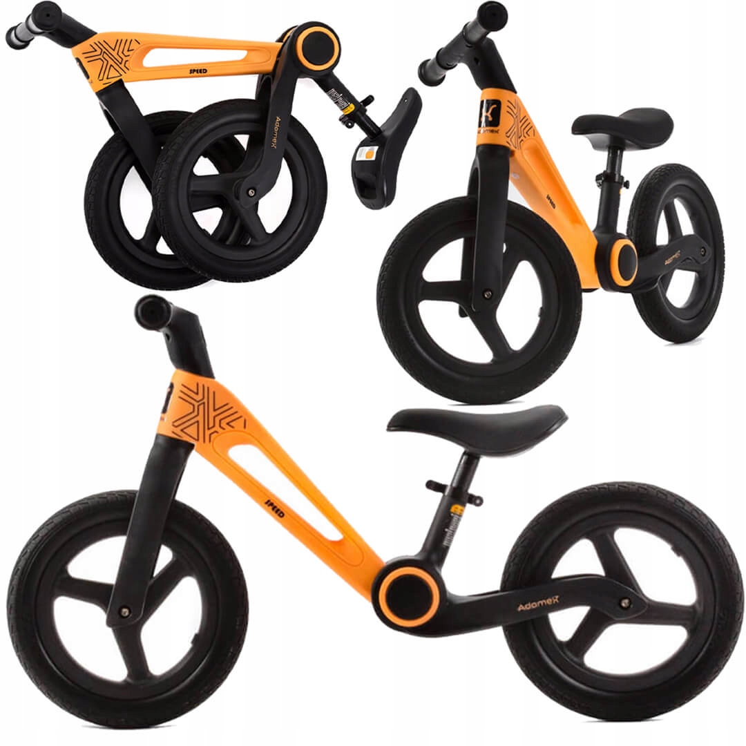 Rowerek Biegowy Speed Dla Dziecka Składana Lekka Biegówka Piankowe Koła