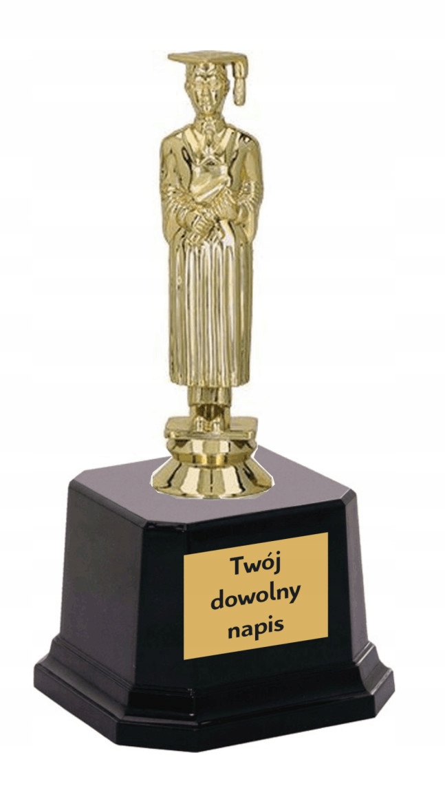 

Statuetka Figurka Absolwent Puchar 18 cm Grawer