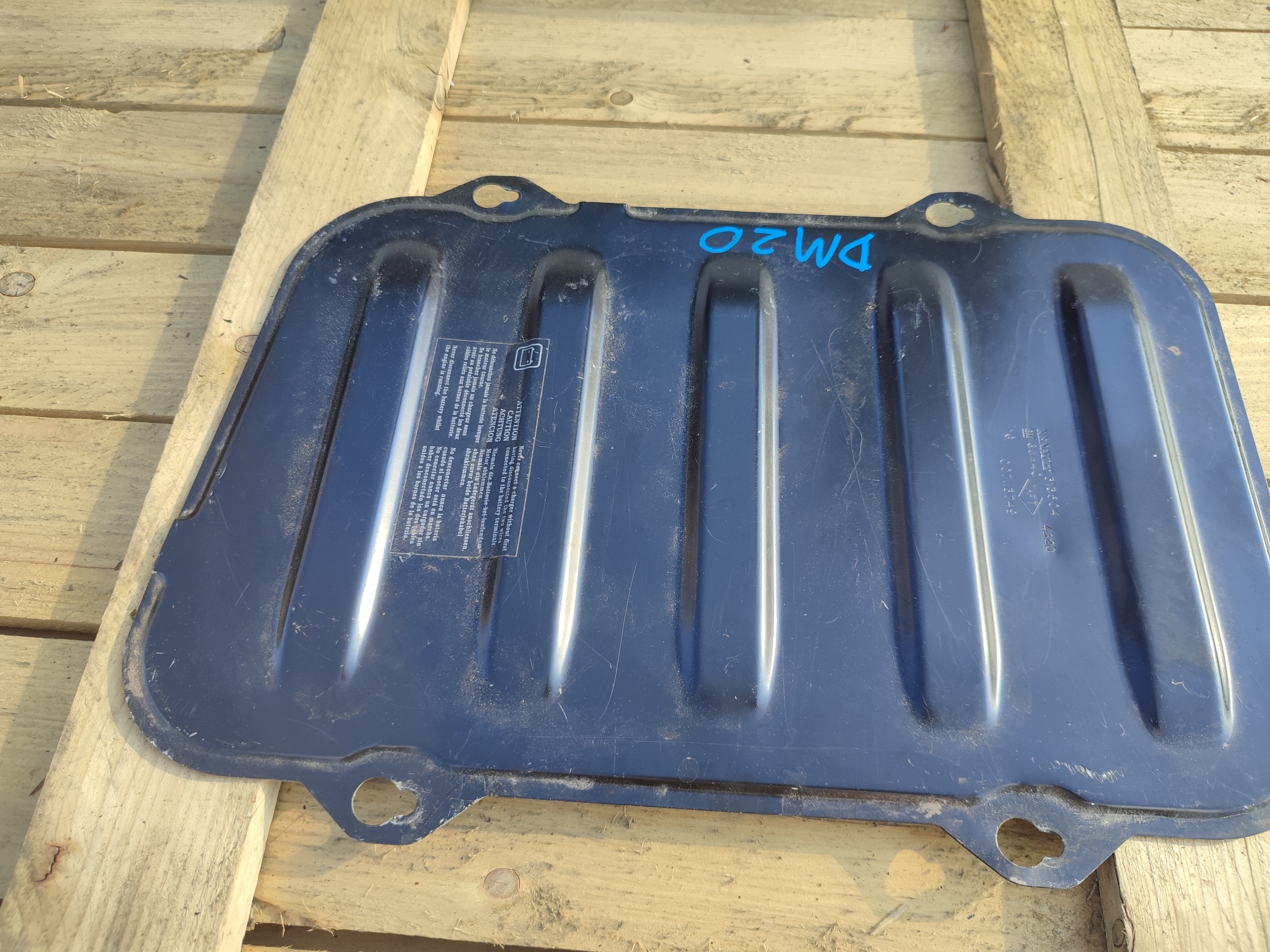 Blende Abdeckung akumulatora Renault 313504 007113749
