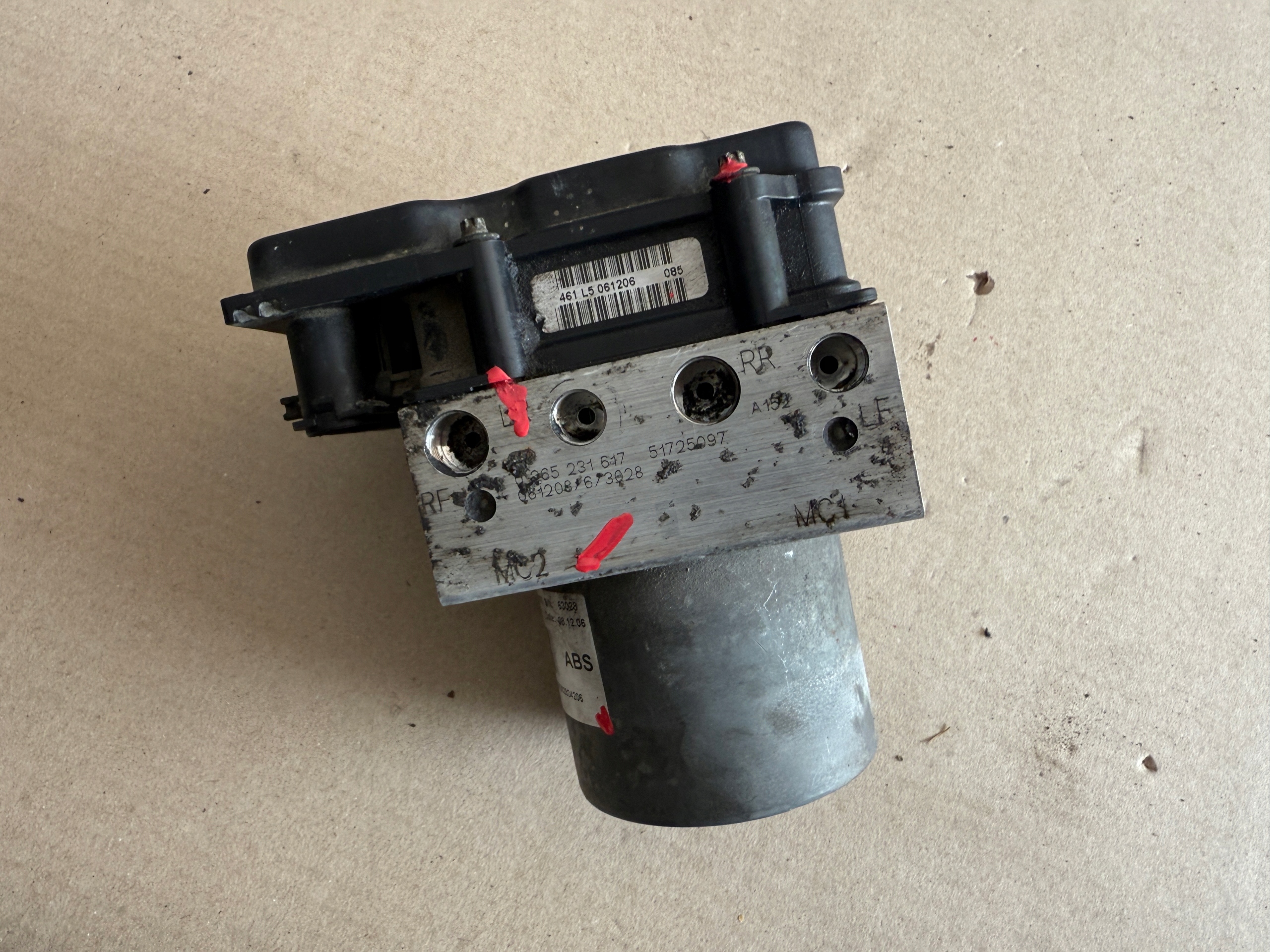 FIAT DUCATO III JUMPER II Pompa ABS ESP 0265231617