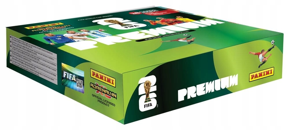 Sběratelské karty Panini Fifa World Cup 2026 Premium Flow Pack Box (10 ks)