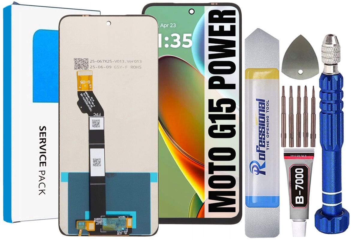Displej Pro Motorola Moto G15 Power XT2521-5 Originál LCD Displej