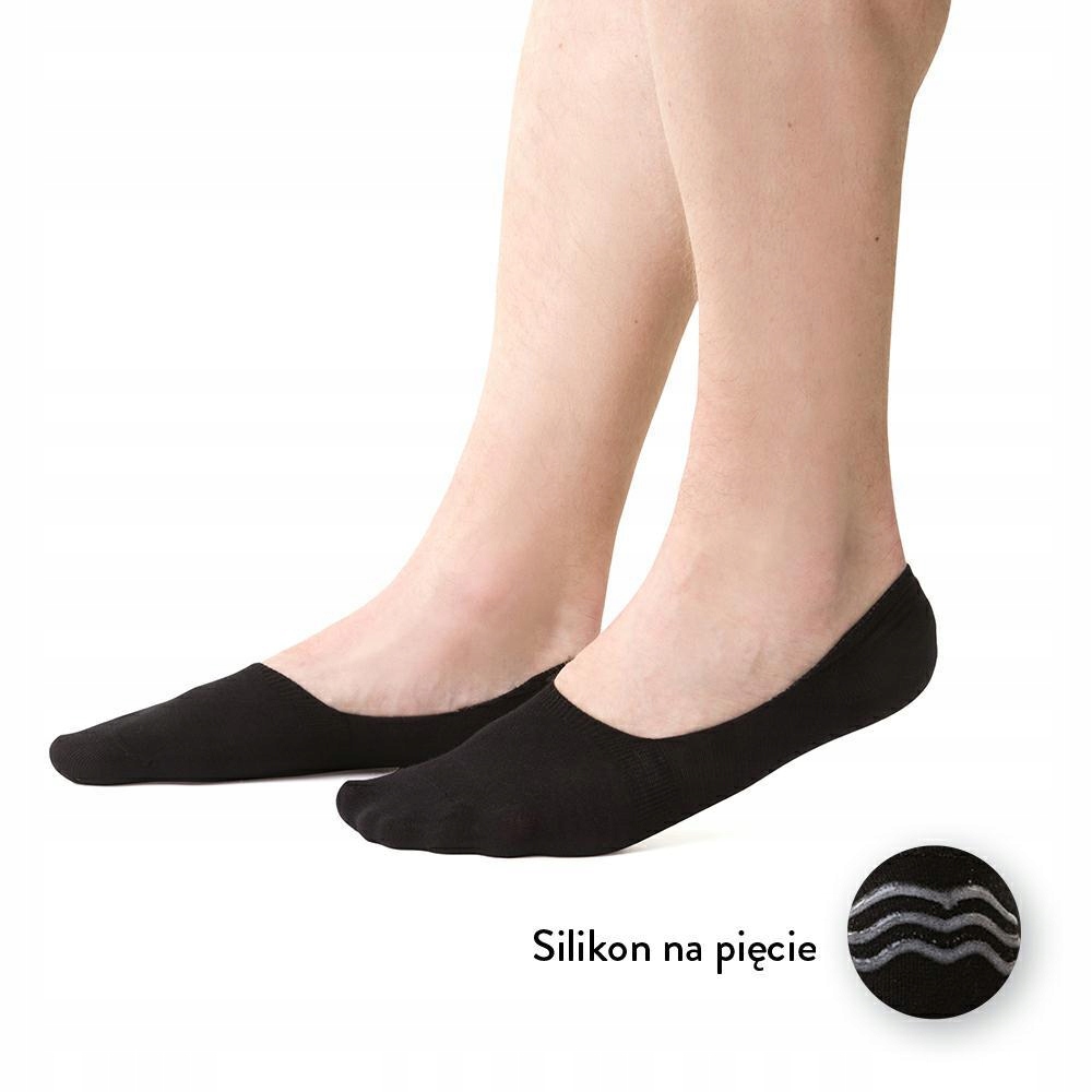 

Steven stopki Bawełniane silikon 058 czarny# 41-43