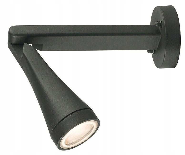 Nástěnná lampa do pokoje domu Venkovní nástěnné svítidlo Ottawa Černá 1xGU10 IP44