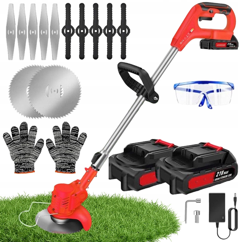 Bezkartáčový vyžínač Křovinořez Akumulátorový vyžínač 2 Aku 12 Ostří