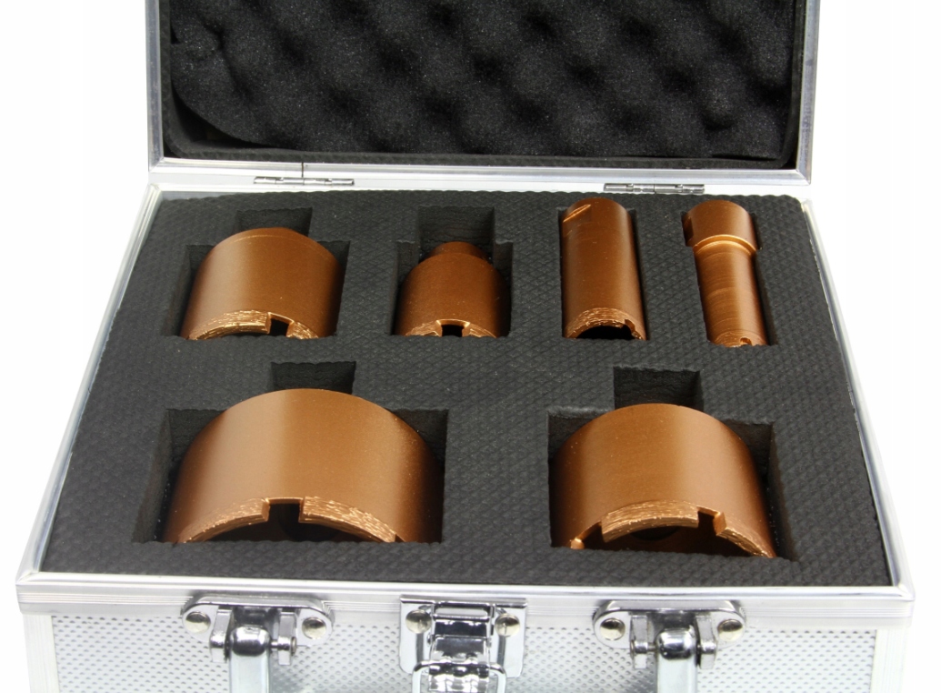ZESTAW OTWORNIC DIAMENTOWYCH GRESU M14 + WALIZKA Kod producenta M22591