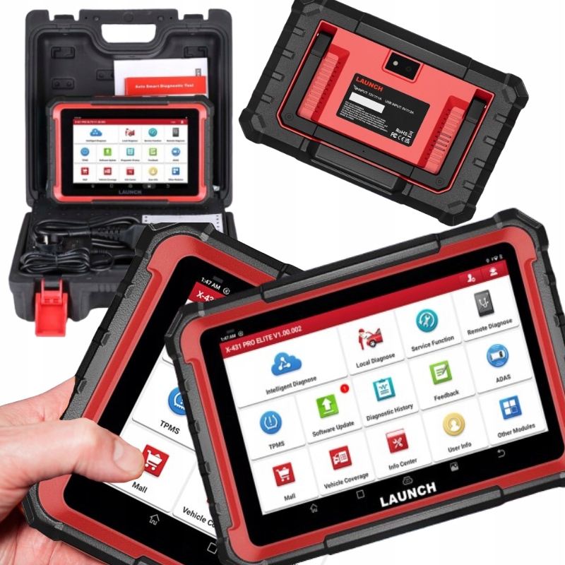 Launch X431 Pro Elite Diagnostické Rozhranie OBD2 Kódovania