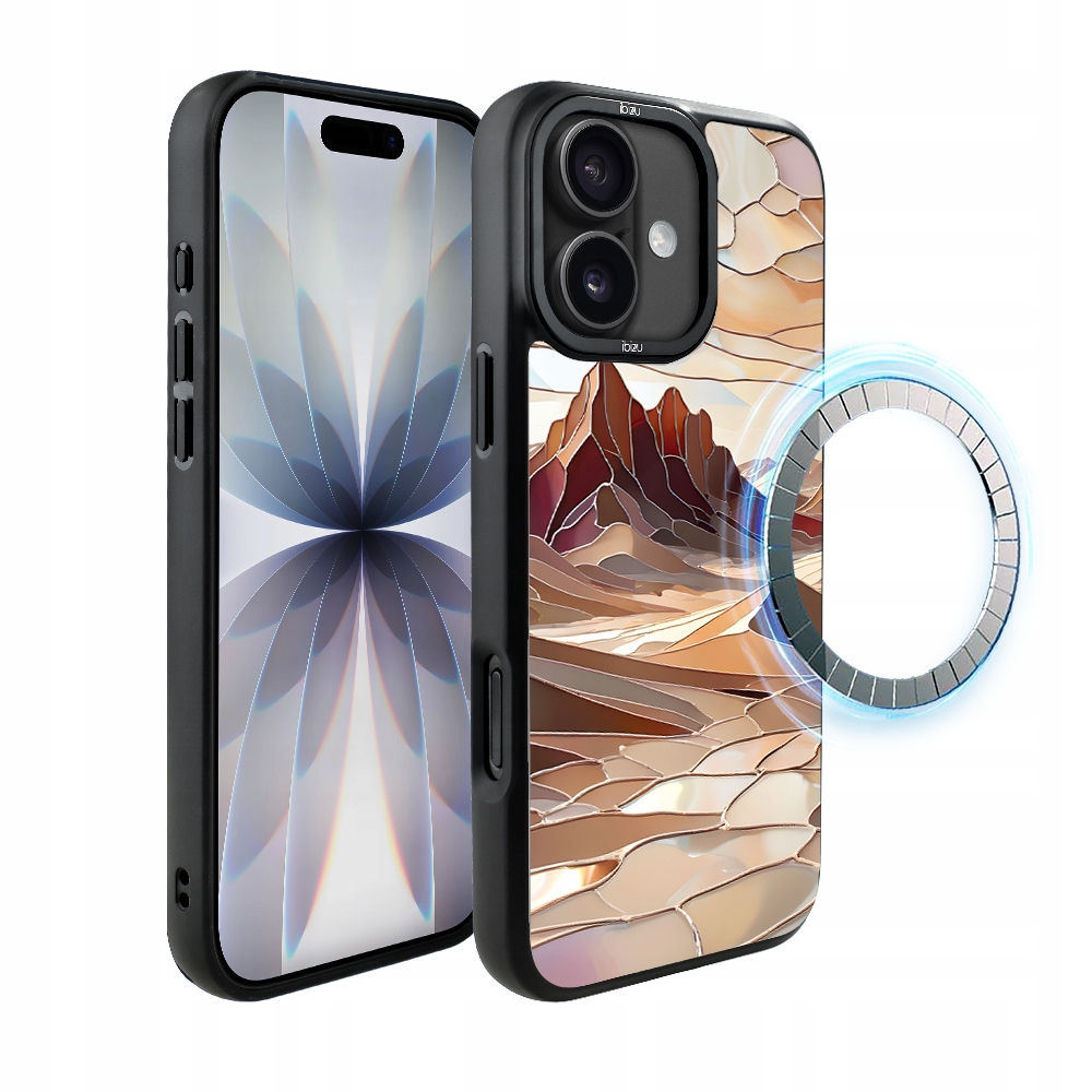Pouzdro pro iPhone 17 Ibizu DropGuard Matt s MagSafe, Pouštní klid