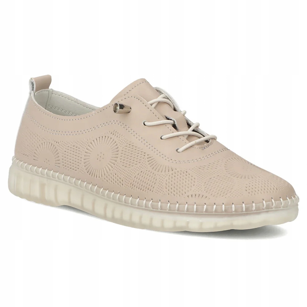 Buty damskie skórzane półbuty lekkie Filippo wsuwane r.39