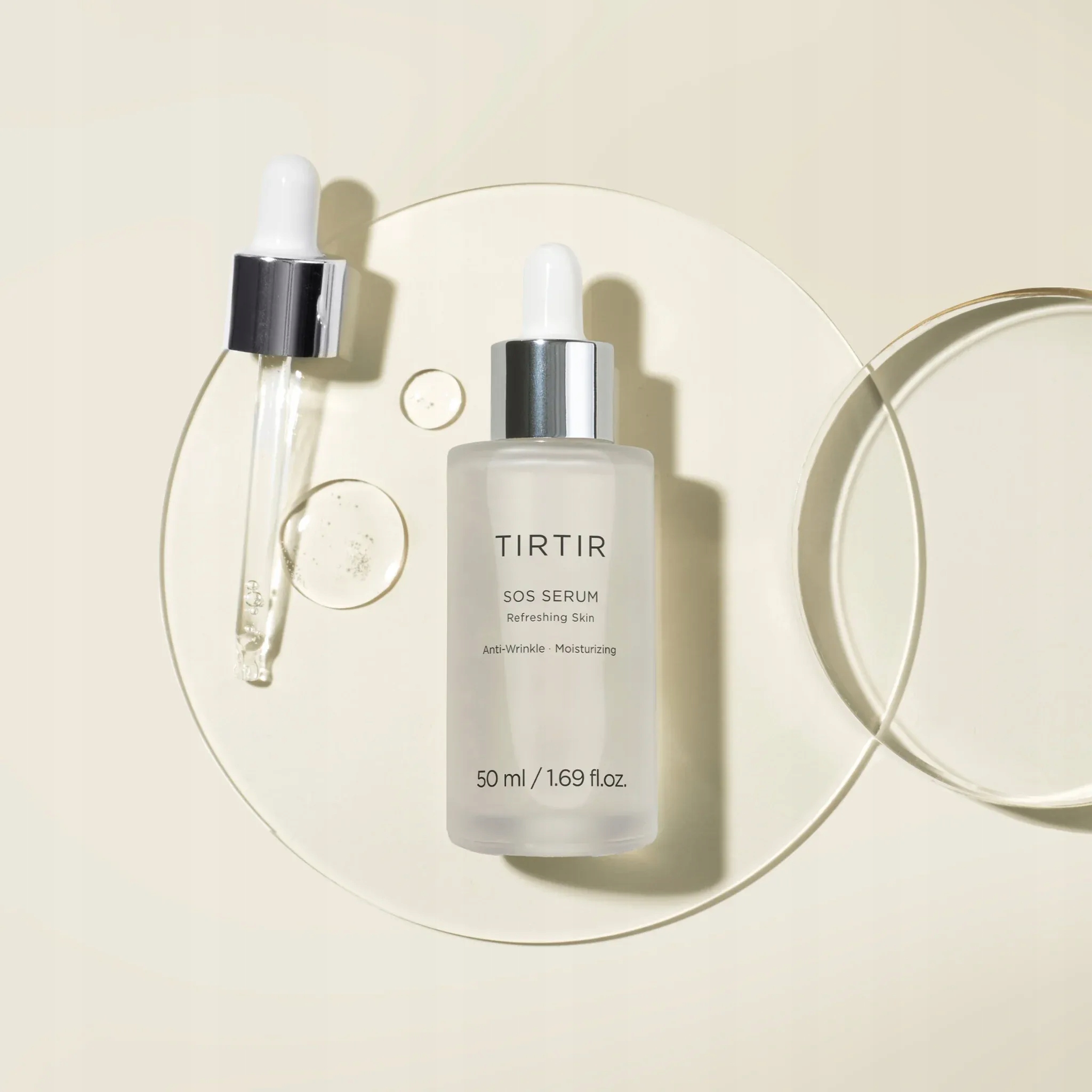 TIRTIR SOS SERUM 50 ml - Kojąco-regenerujące serum do twarzy — 12