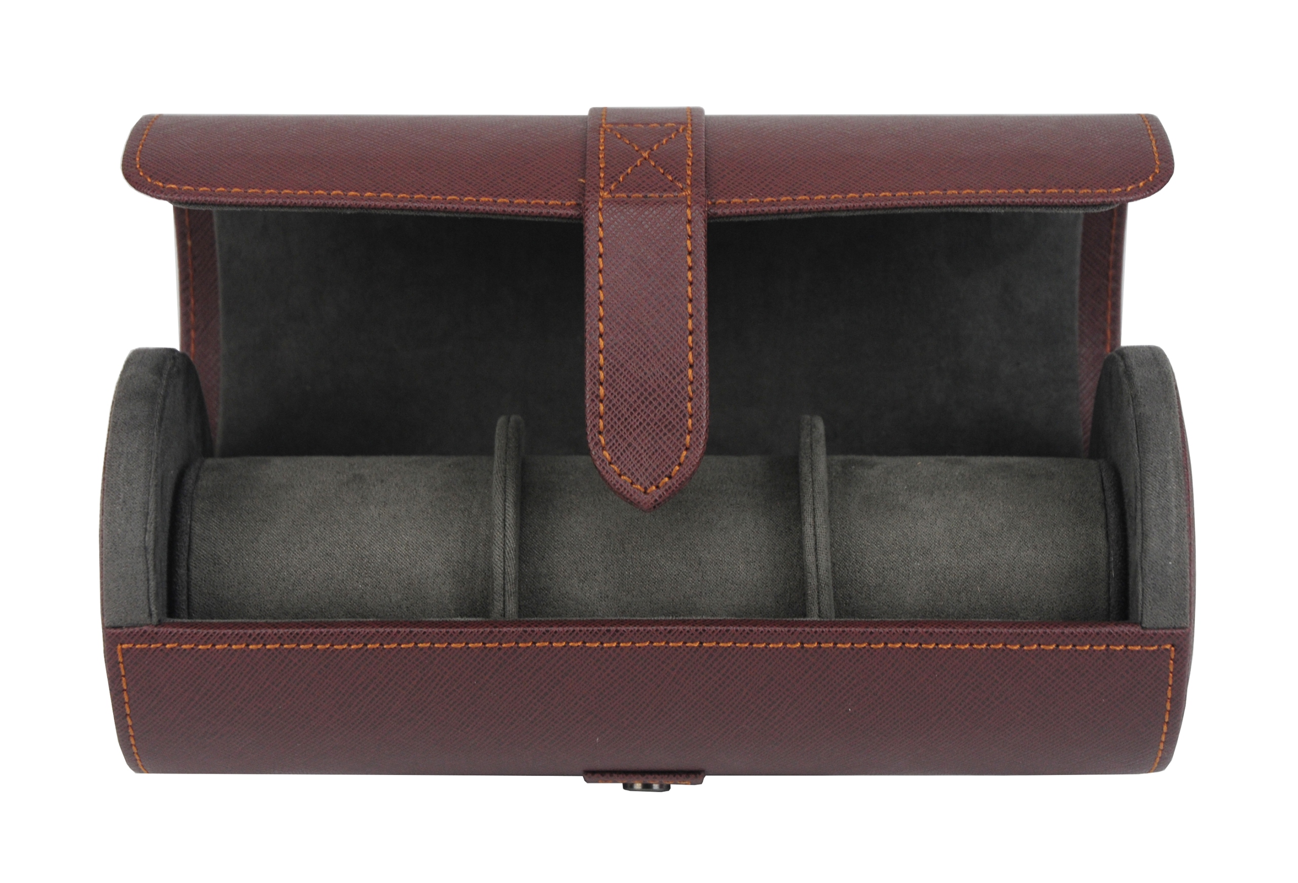 PODRÓŻNE ETUI NA 3 ZEGARKI ROLKA DZIELONA NA 3 Liczba miejsc na zegarki 3