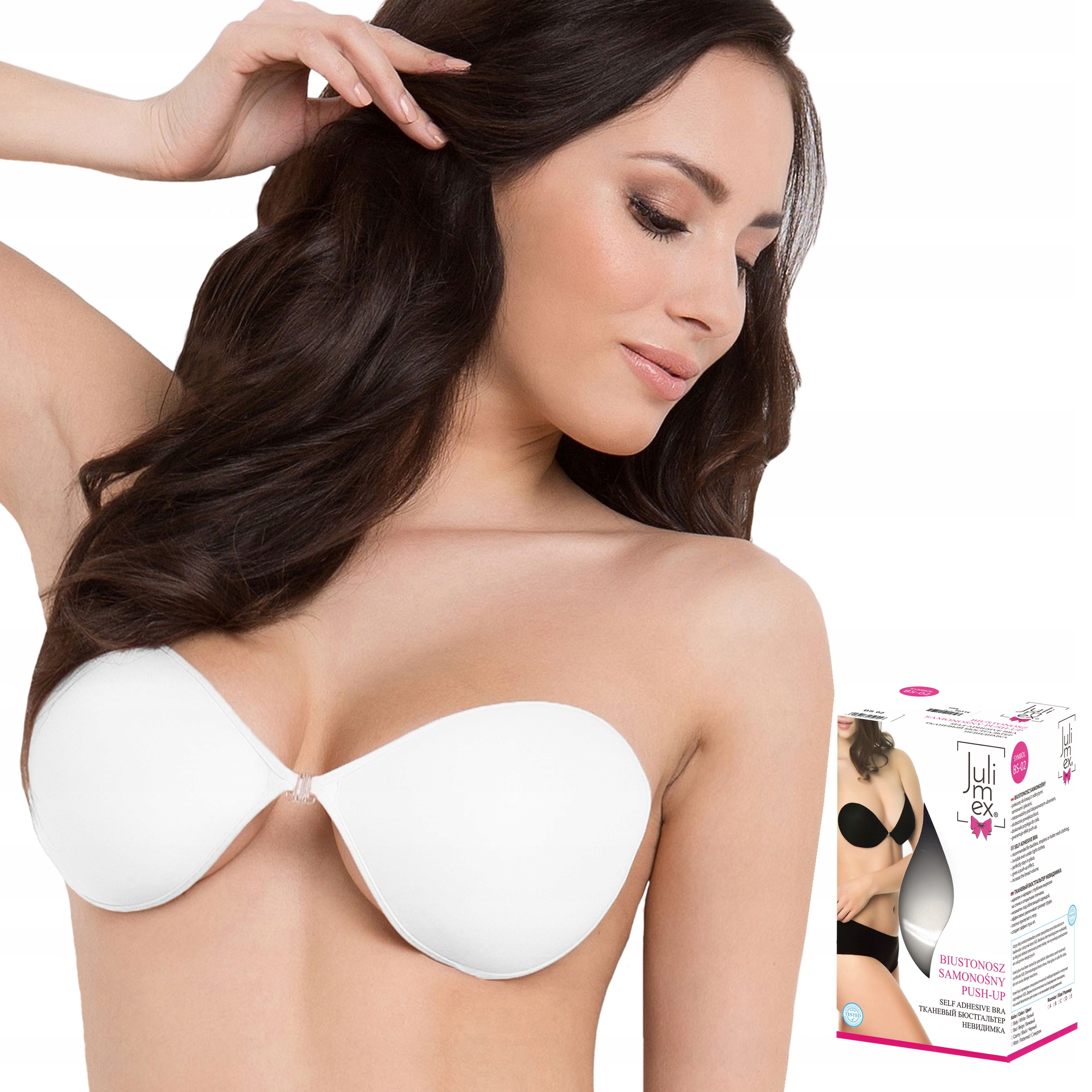 

Julimex Push-up Samonośny biały Materiałowy BS02 D