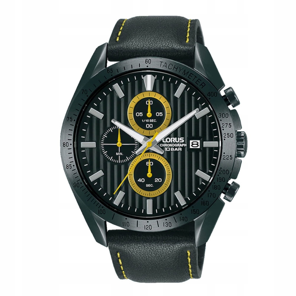 Pánské hodinky Lorus černé na řemínku