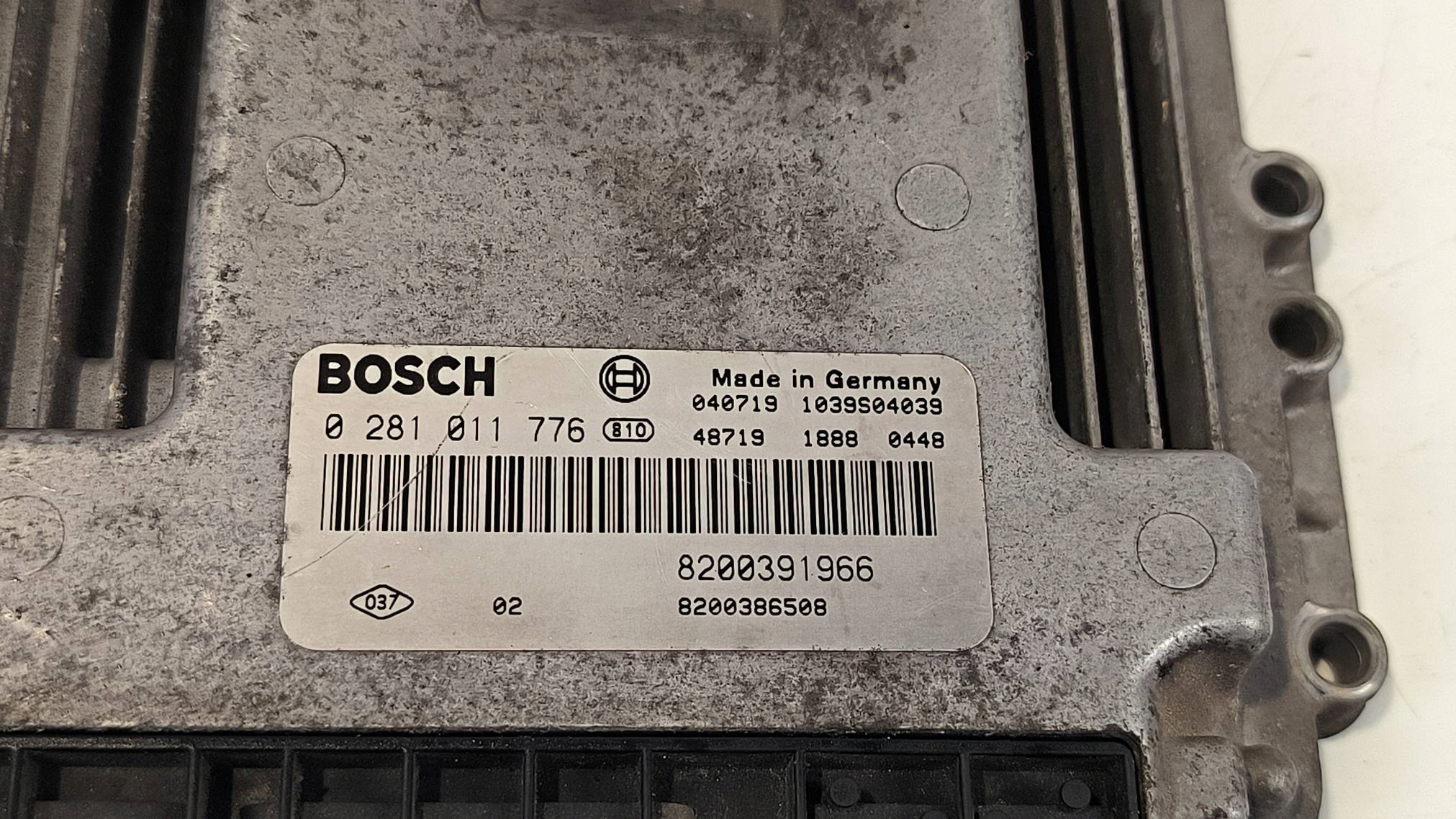 computer Motore ECU 8200391966 1.9 DCI RENAULT MEGANE II