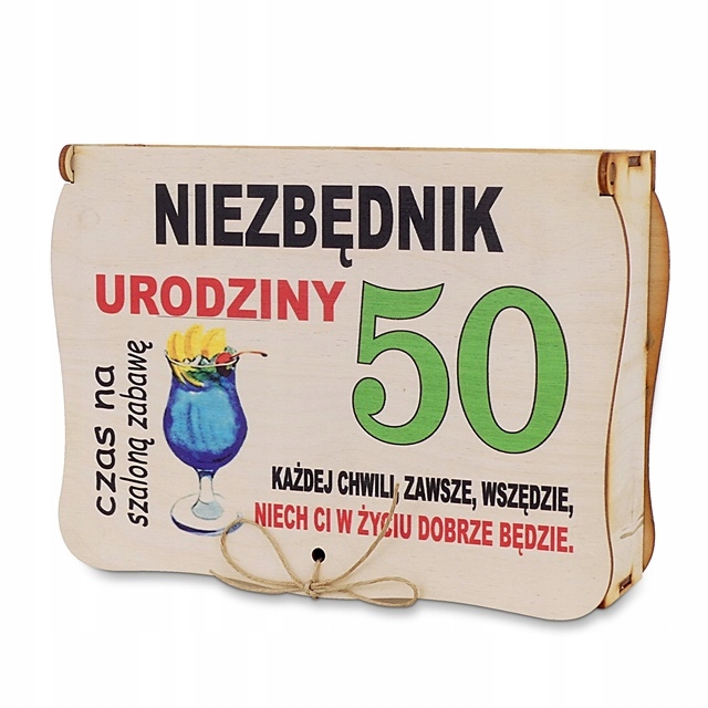 

Niezbędnik Urodzinowy Urodziny 50