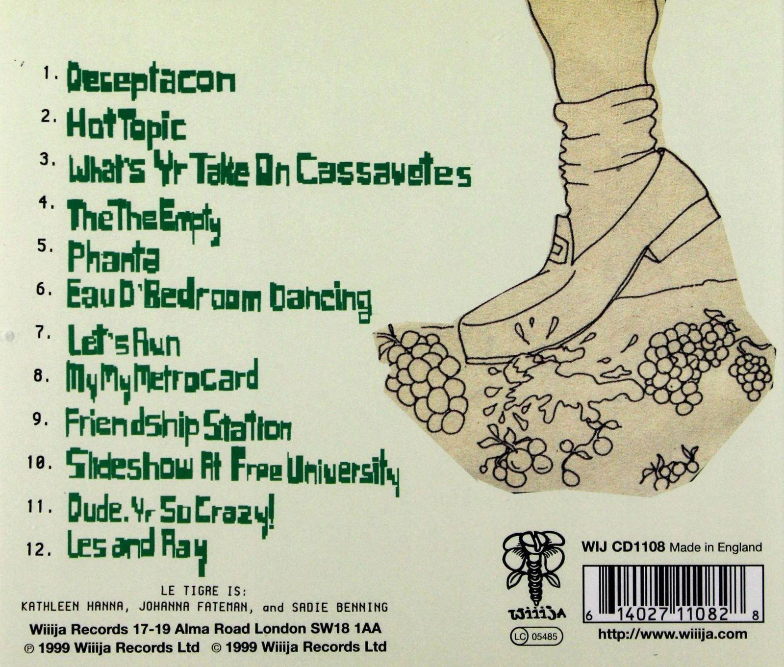 LE TIGRE: HOT TOPIC [CD] Stan opakowania oryginalne