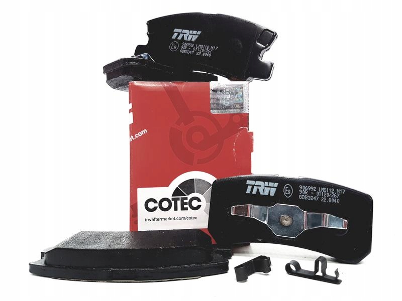 

Trw Klocki Hamulcowe Tył GDB3247