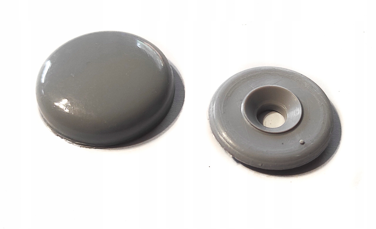 

Rozeta 24mm Zaślepka na wkręt 100szt Szary Ciemny