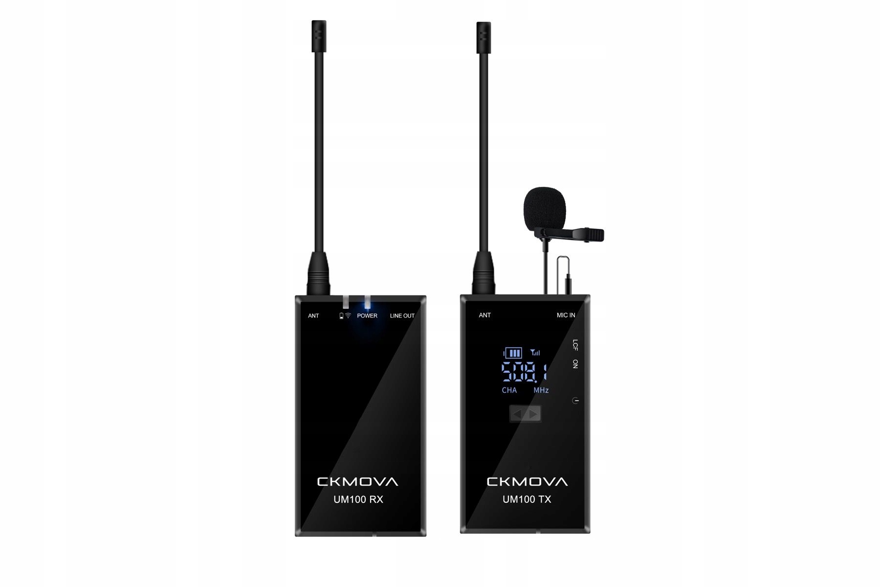 Sada bezdrátových mikrofonů Ckmova UM100 Kit1