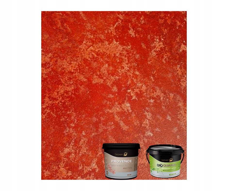 Provence benátská hlína Set Na Cca 6 m2 červená