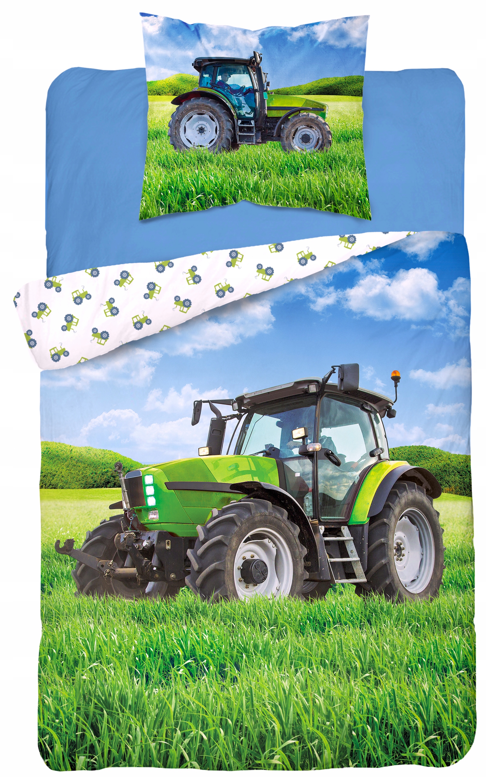 

Pościel 140x200 Traktor Ciągnik Maszyna Auto