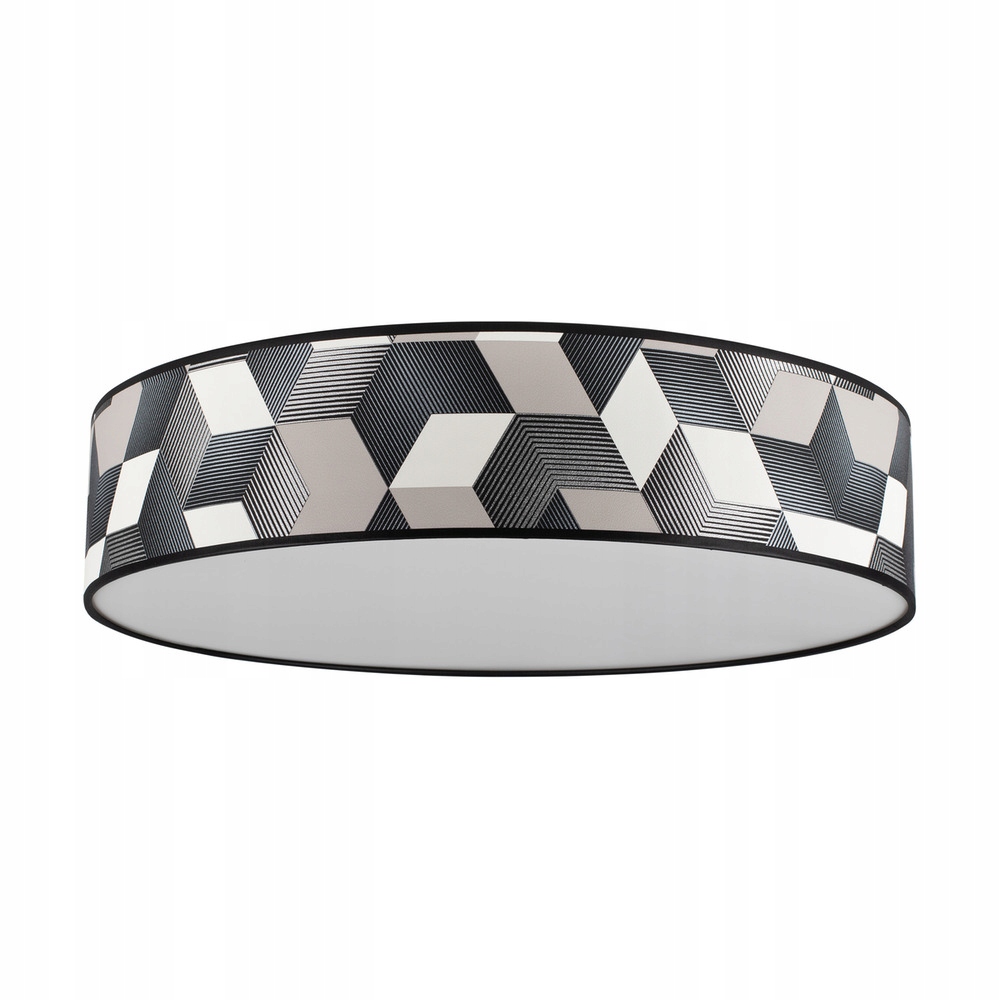 SPOTLIGHT Lampa Sufitowa 4xE27 Max.25W IP20 Biała z Wielokolorowym Abażurem