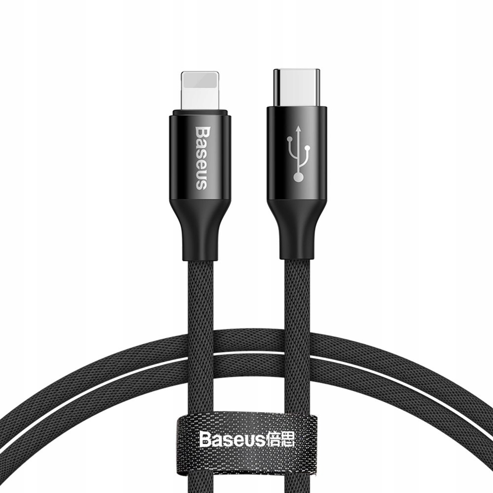 

Baseus Yiven Kabel Oplot Usb-c / Lightning 2A 1m