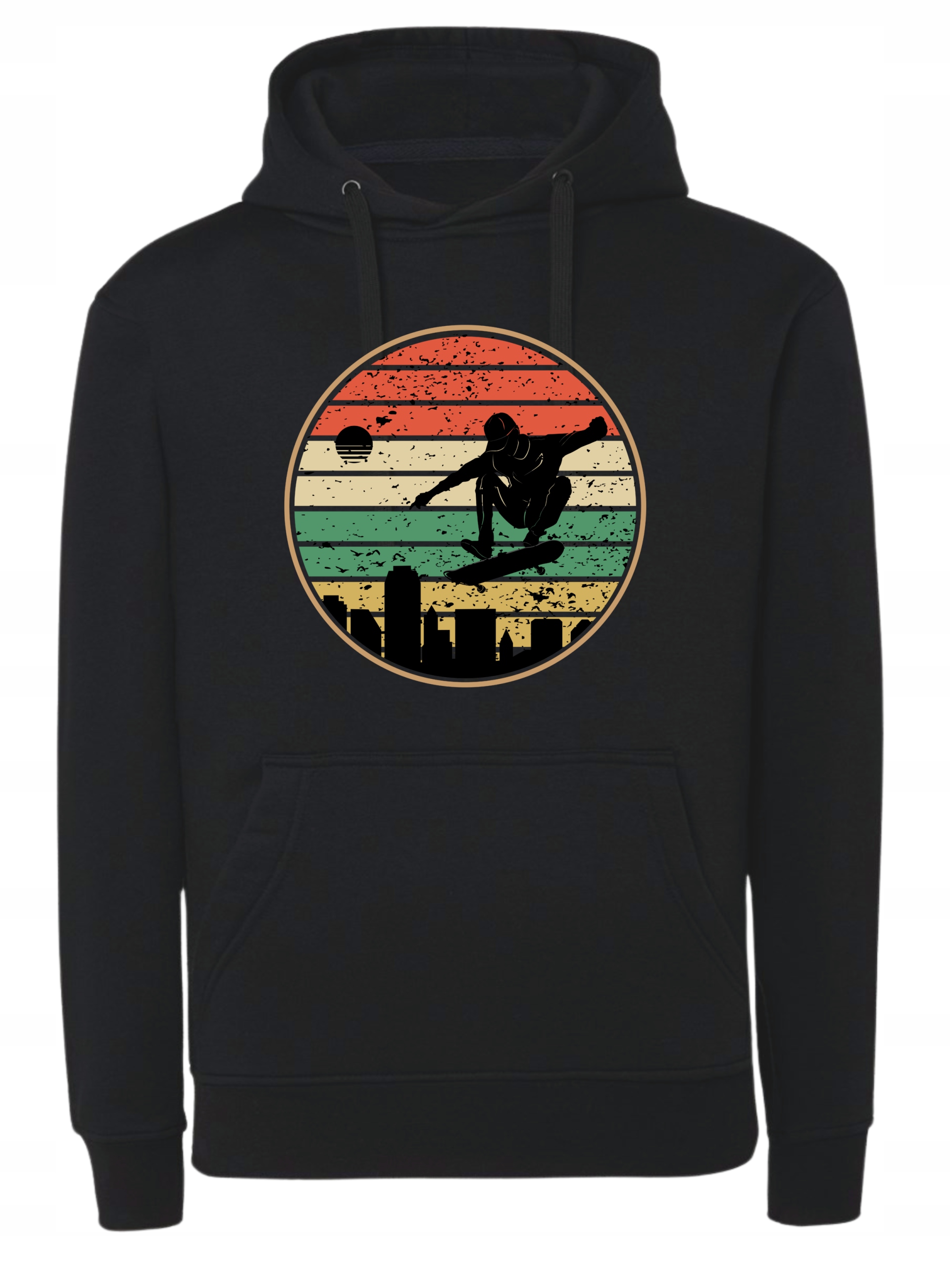 Bluza z kapturem Skate Deskorolka Jazda Sport Vintage #236