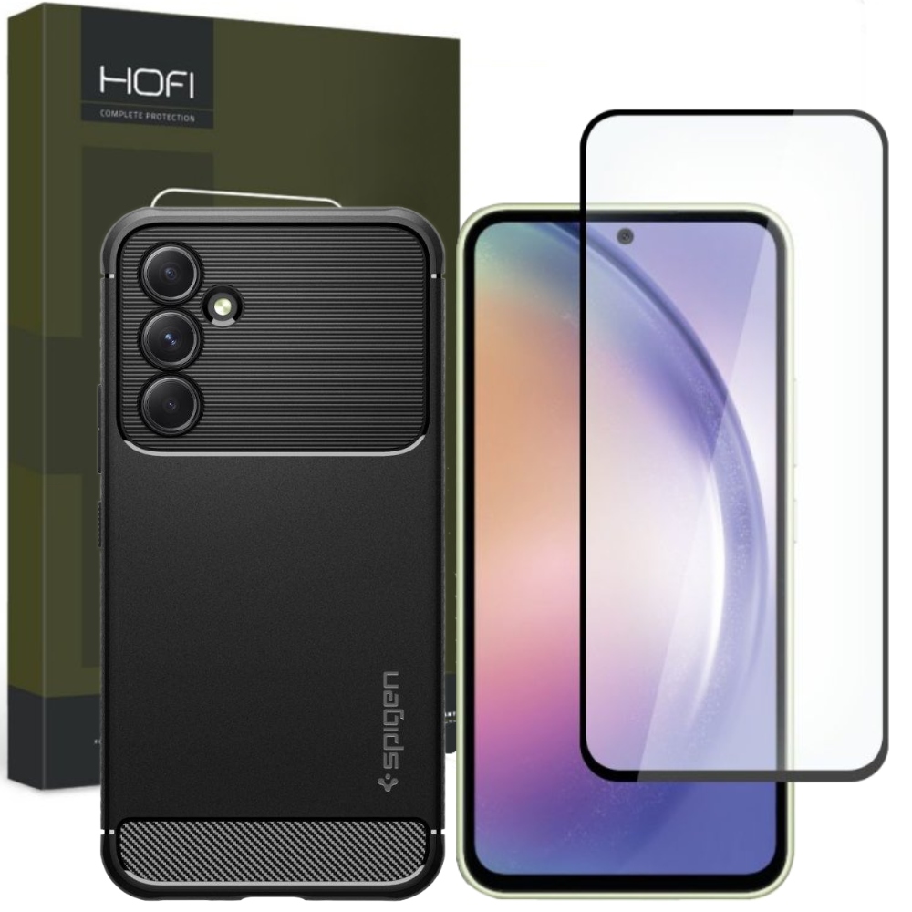 

Etui Spigen Rugged Armor Szkło do Galaxy A54 5G