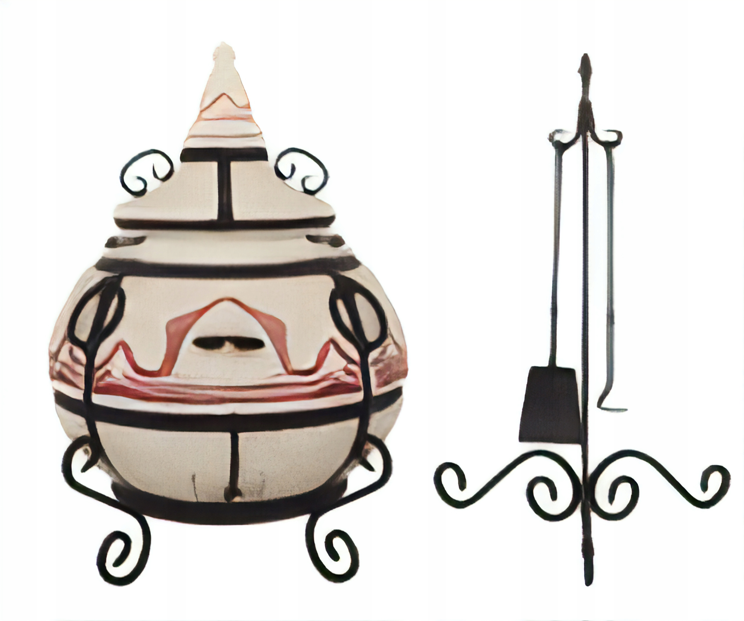 Východní tandoor Kamna