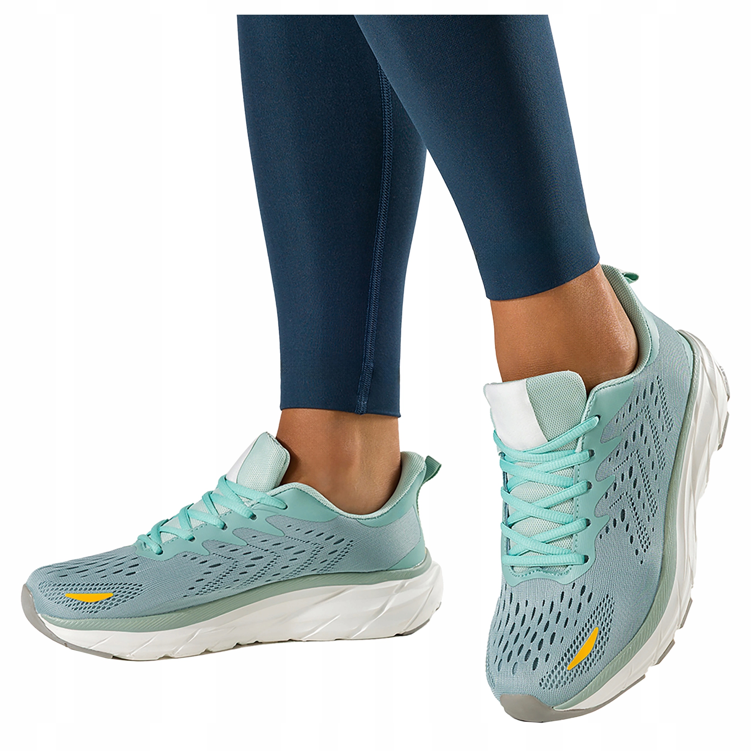 Tyrkysové Sportovní boty Dámské Tenisky Lehké Pohodlné Na Platformě r 36