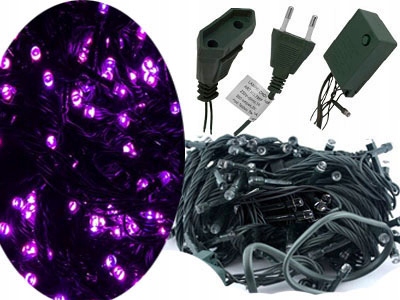 

Lampki Choinkowe Ledowe Fiolet Biskupi 200szt 8f