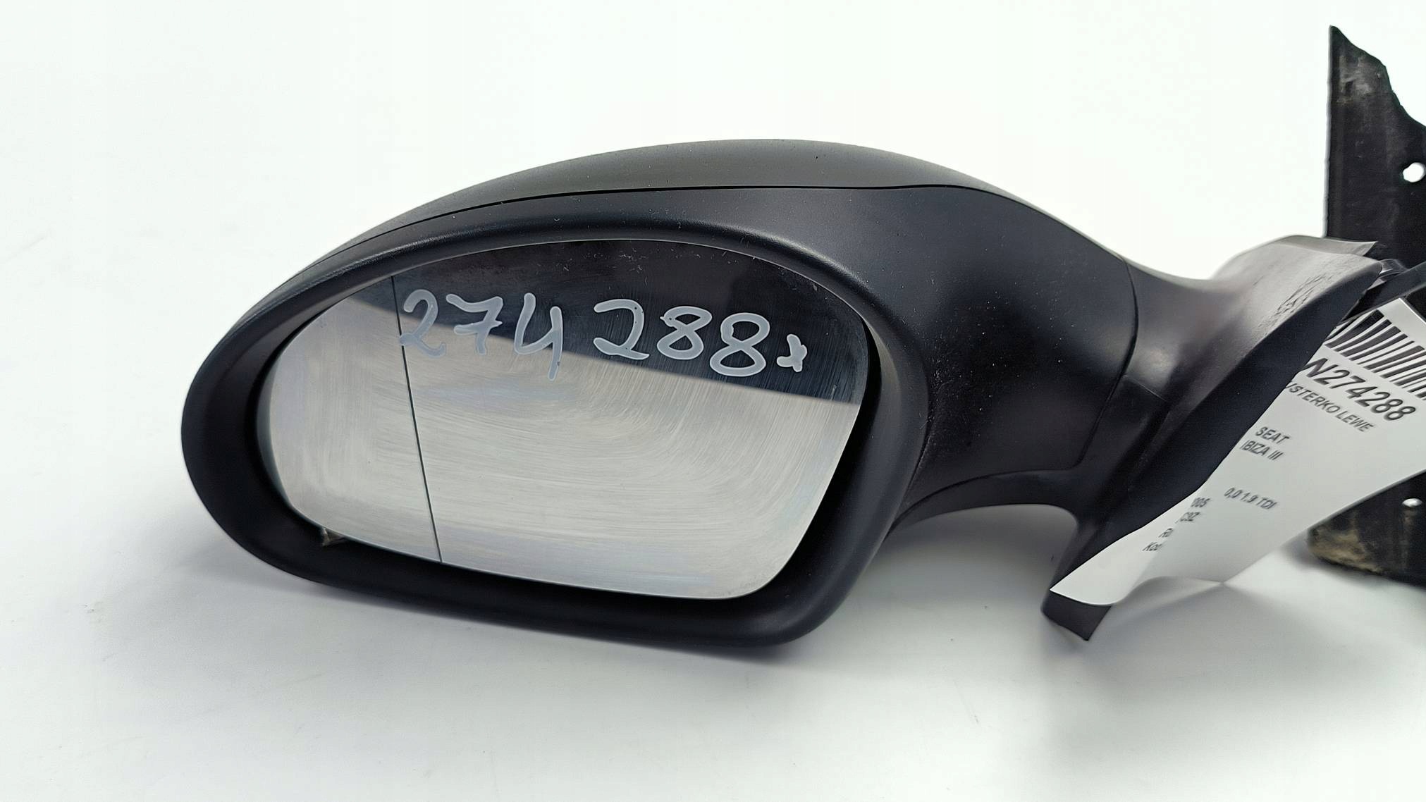 mirror left manually SEAT IBIZA III