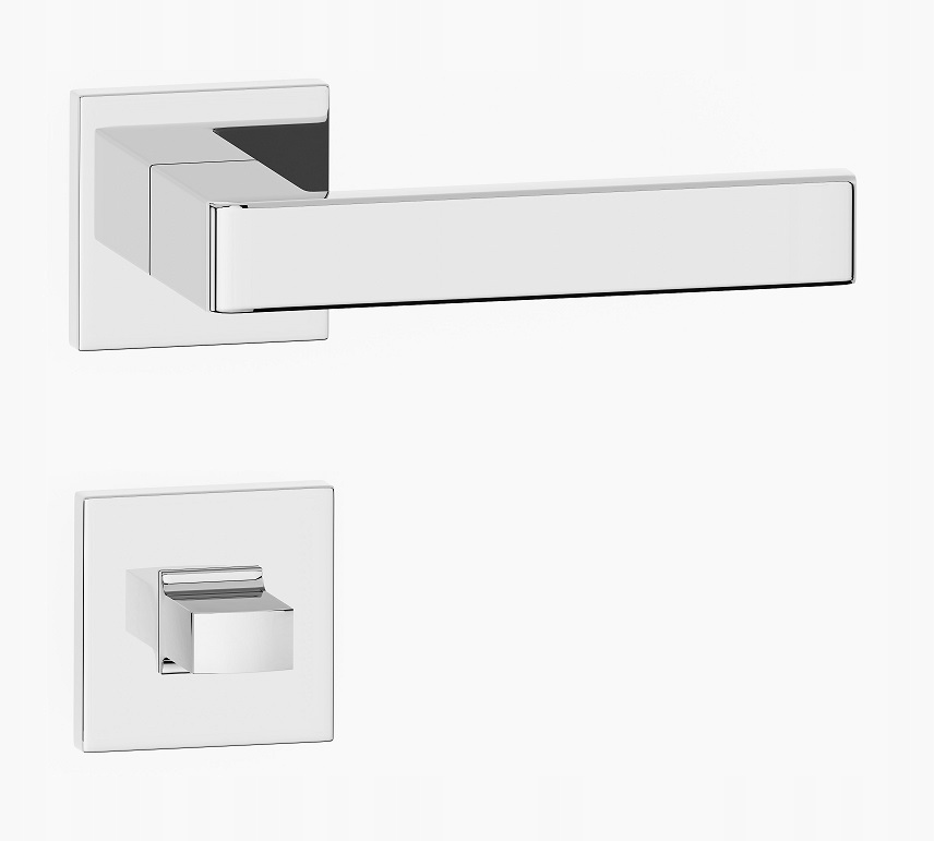 Klika Apolio Slin chrom rozety WC/koupelna