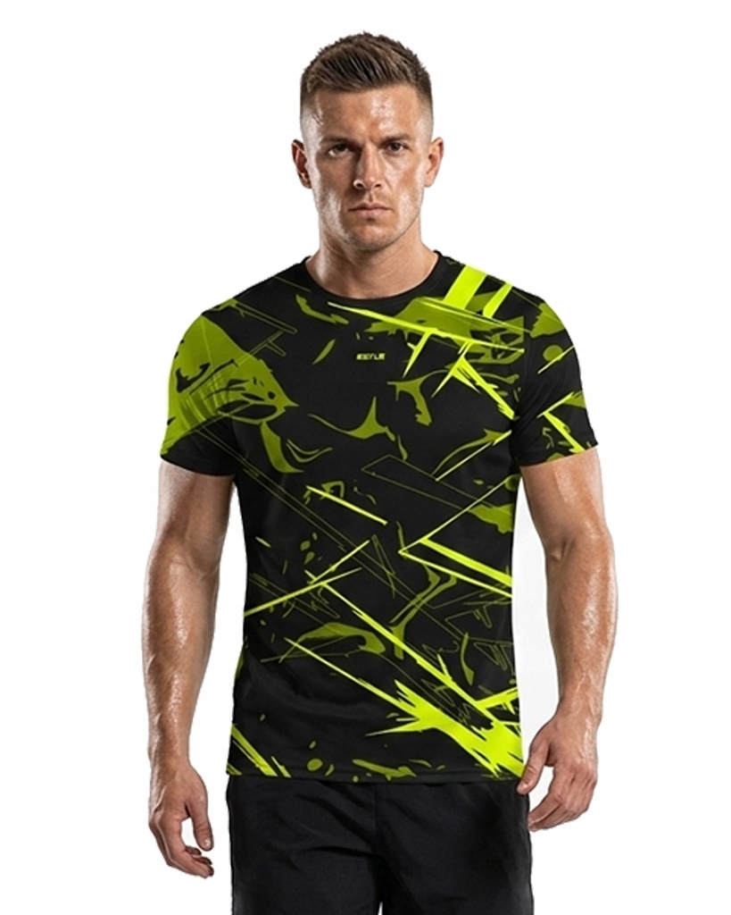 Koszulka sportowa do biegania Eerle UV40 oddychająca szybkoschnąca Męska L