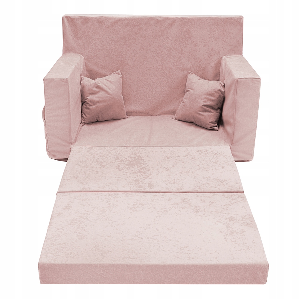 Sofa kanapa rozkładana dla dzieci piankowa pufa IMIĘ DZIECKA GRATIS Marka Flumi