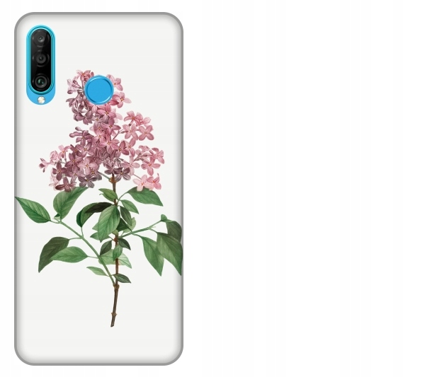 

Etui pokrowiec Huawei P30 Lite Kwiat rózowy akware
