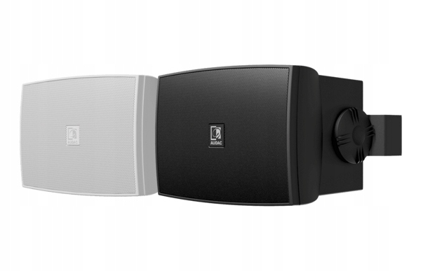 Dvojice univerzálních nástěnných reproduktorů Audac WX502MK2/B Černá